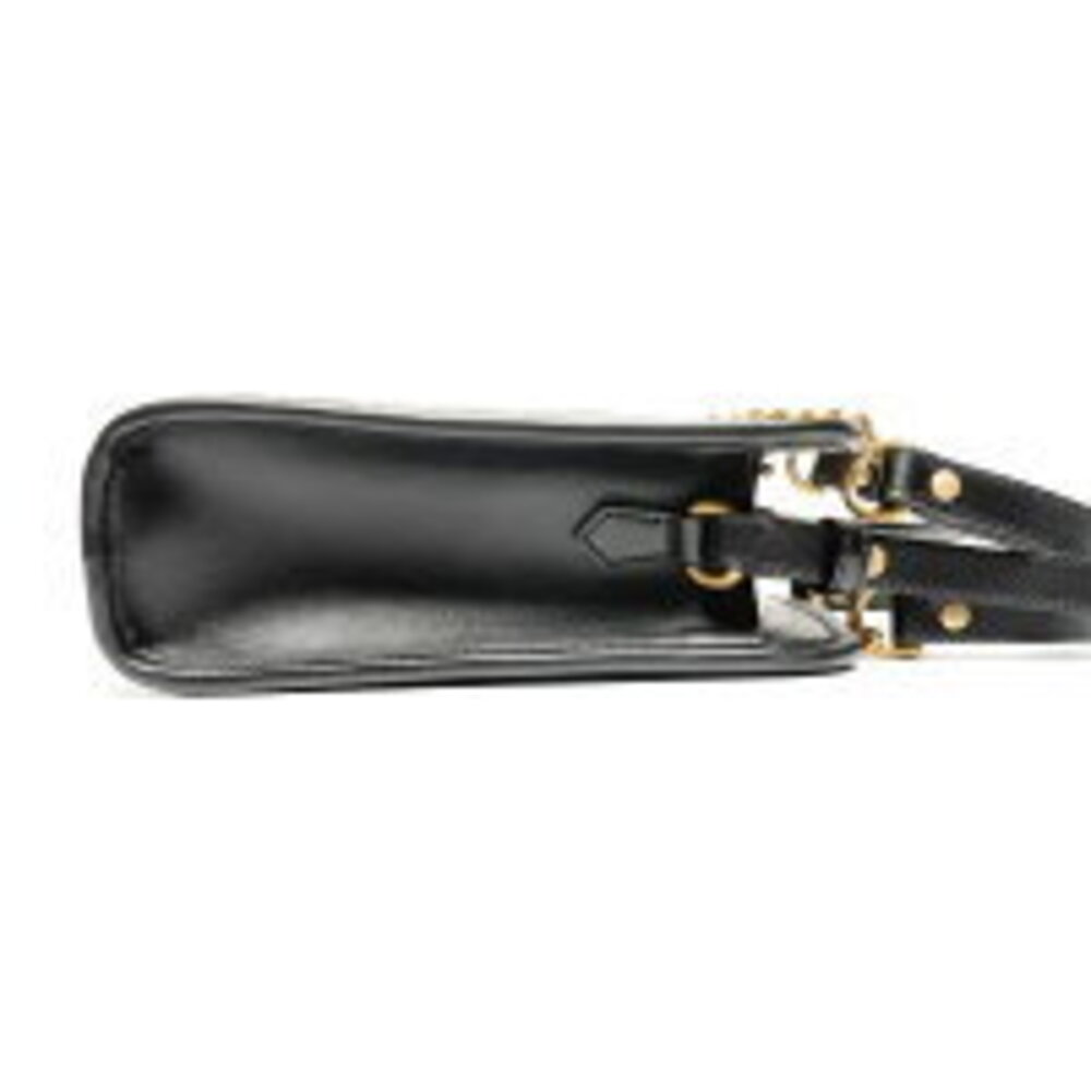 Gucci GG Marmont Tote Chain Leather Shoulder Bag Black - Picture 4 of 13
